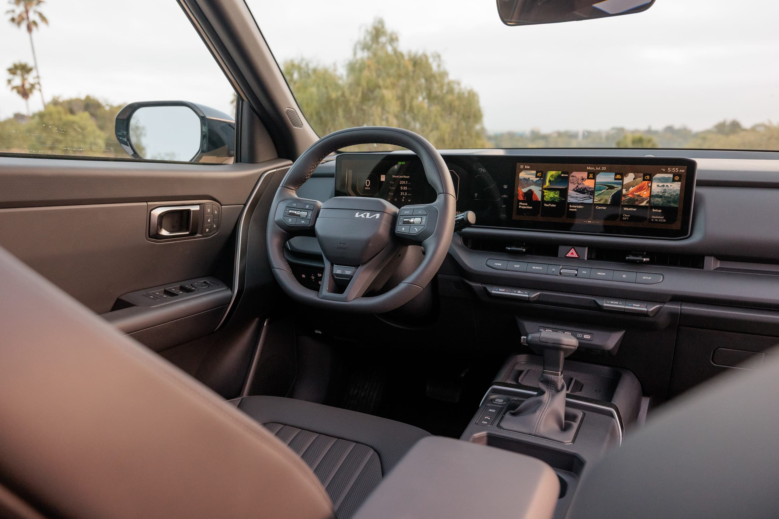 2027 Kia Seltos'un İç Mekan Fotoğrafları