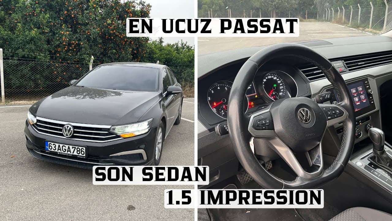 VW PASSAT B8.5 1.5 TSI DSG IMPRESSION - DETAYLI İNCELEME