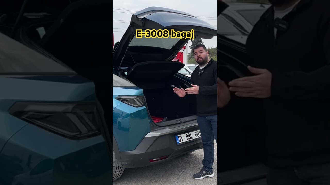 Peugeot E-3008 Bagaj ve Süspansiyon