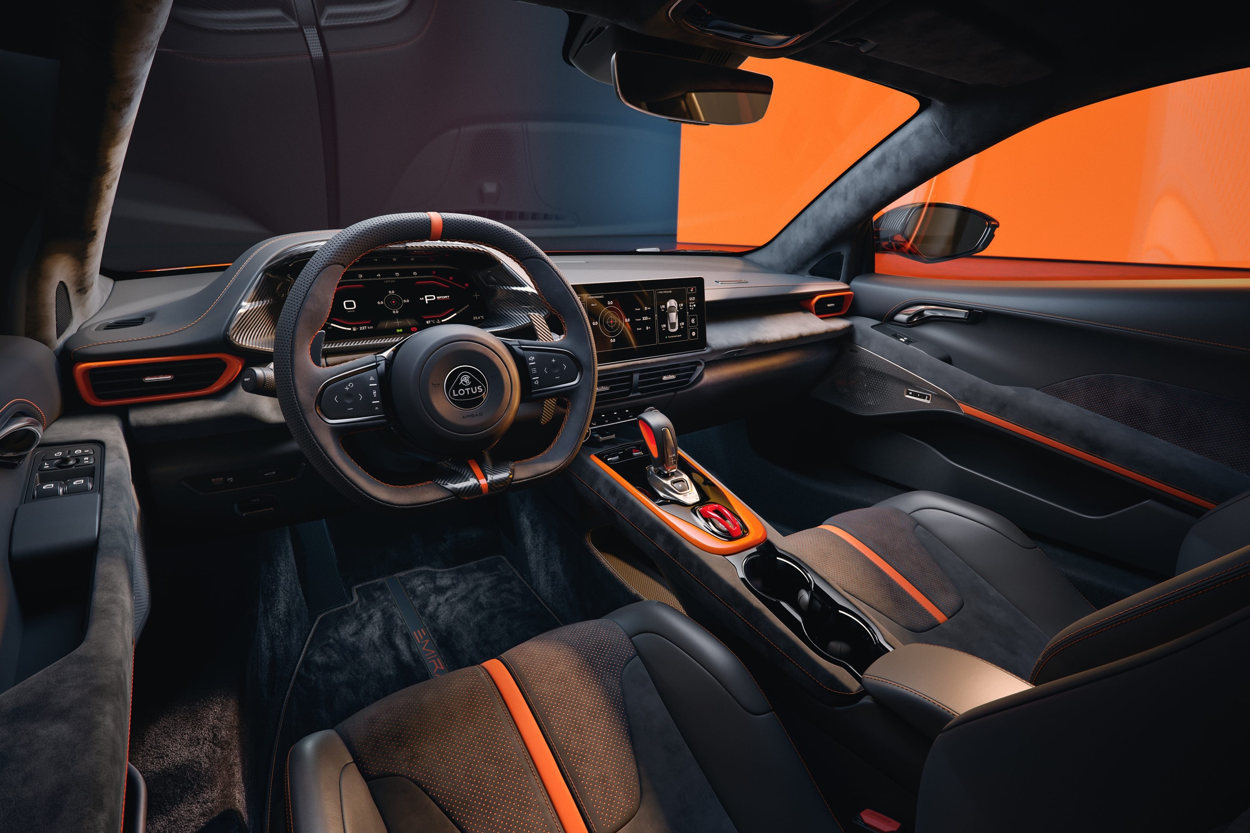 2027 Lotus Emira 420 Sport İç Mekan Fotoğrafları
