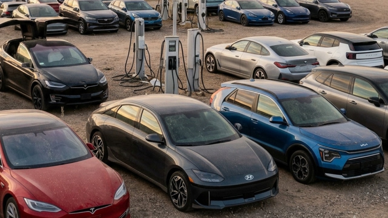 O modeller artık üretilmeyecek! ABD'de elektrikli araç mezarlığı büyüyor