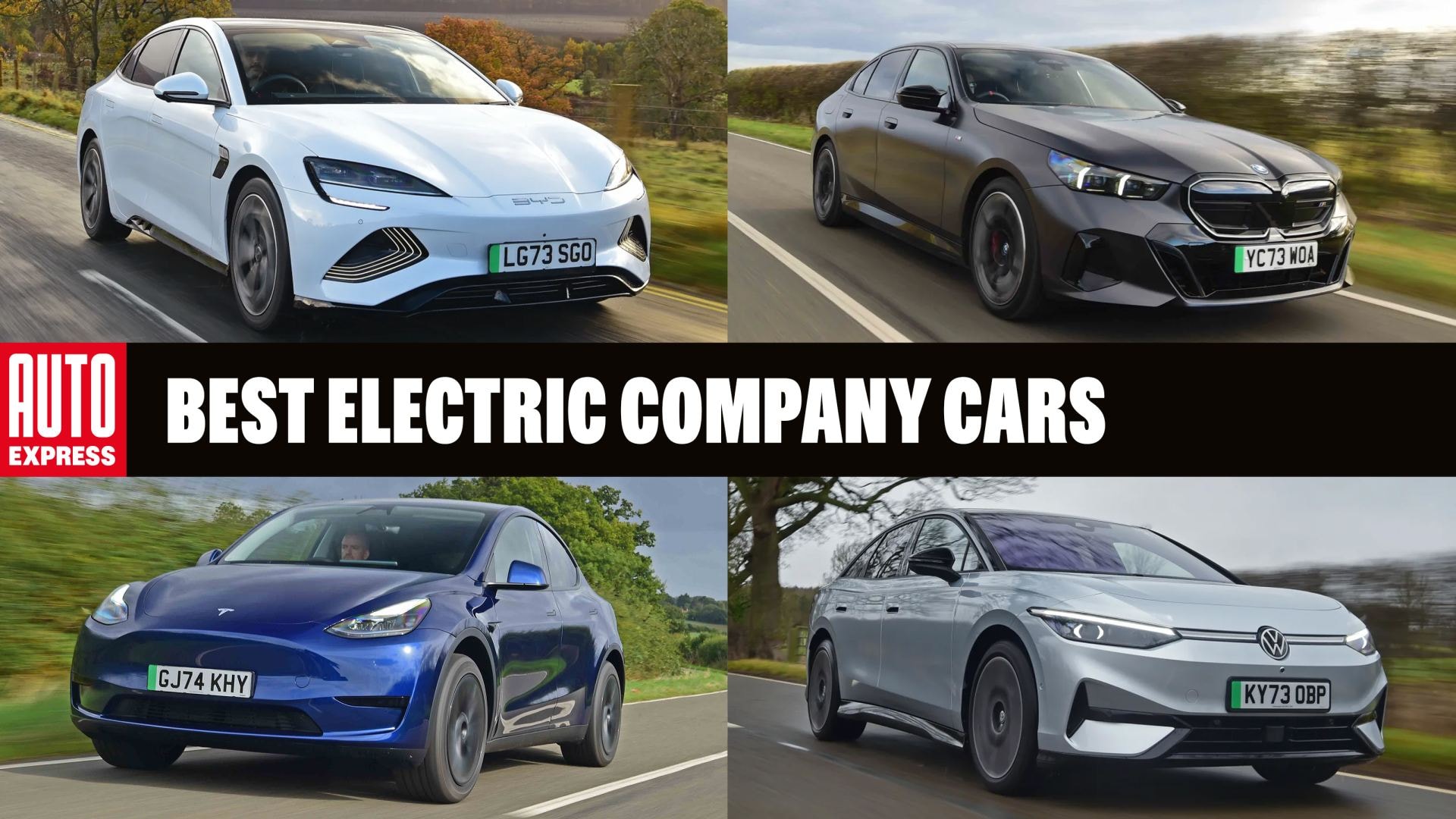 En iyi elektrikli şirket arabaları - resimler